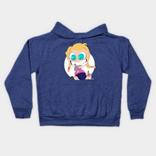 Bunnies are Best Kids Hoodie